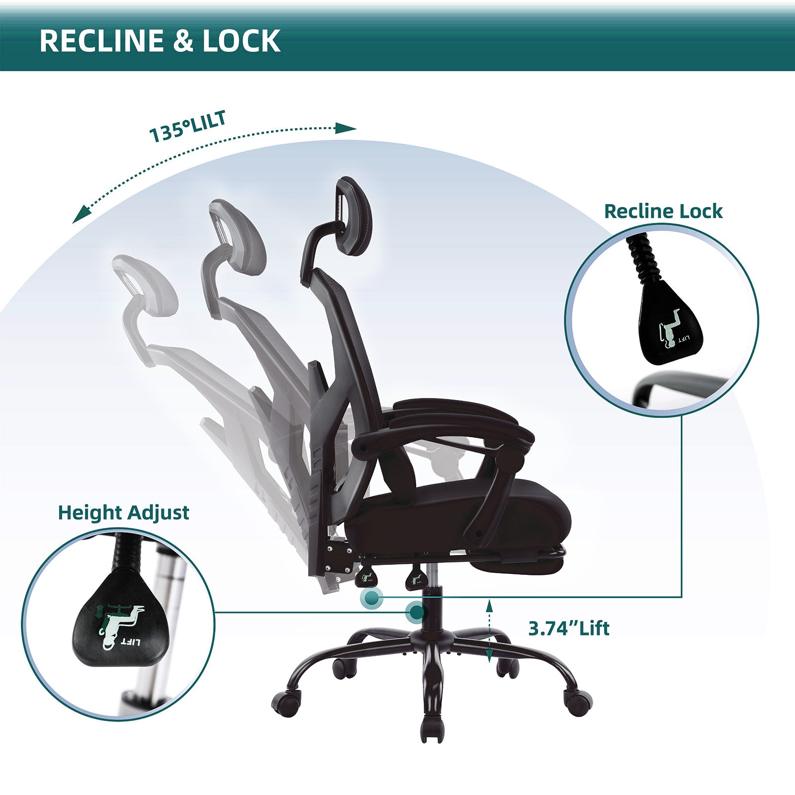 Maria Computer Office Chair