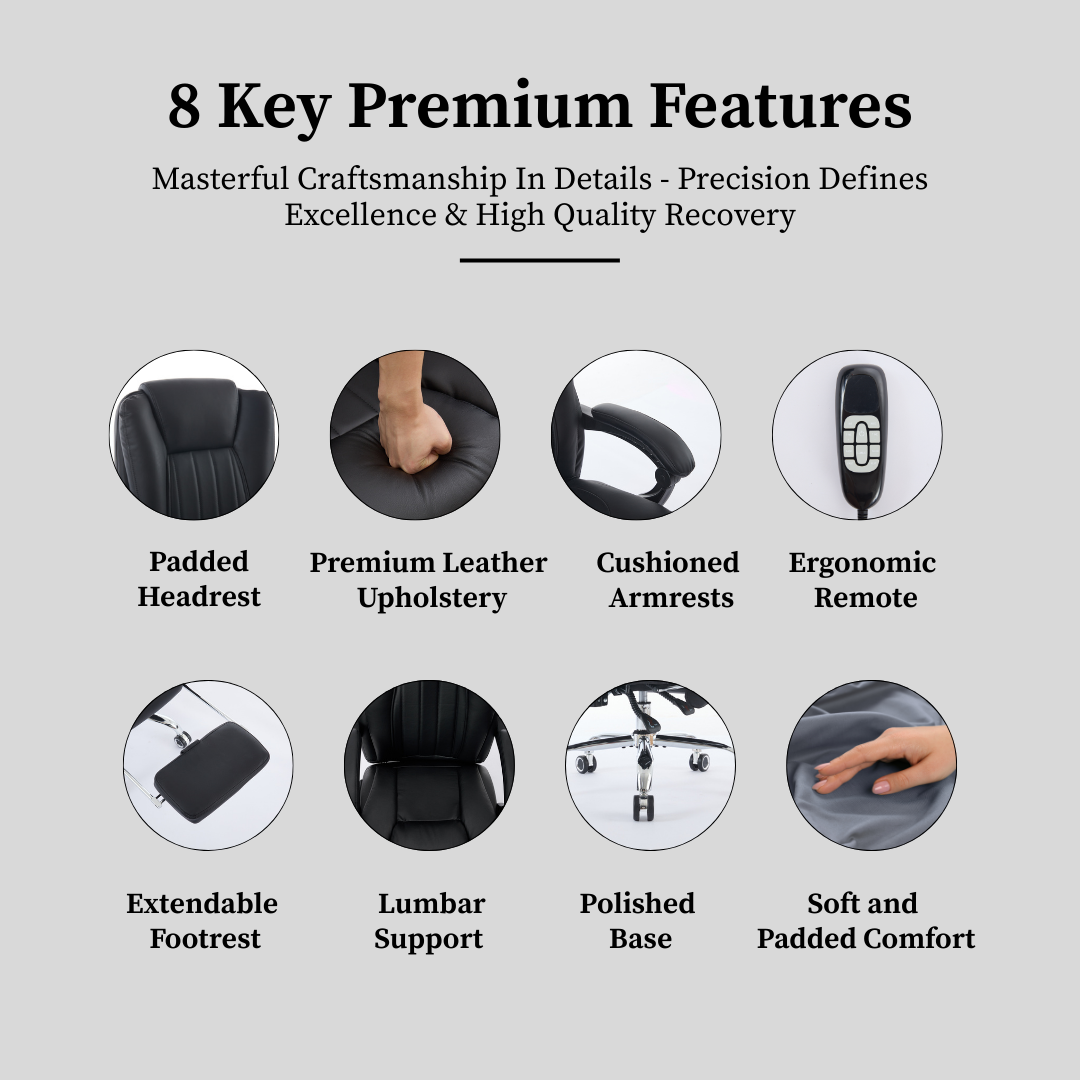 Universal Office Chair with Heat and Massage Functions (No Kneading)