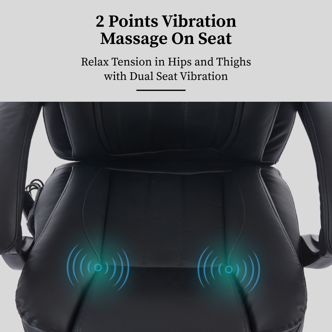 Universal Office Chair with Heat and Massage Functions (No Kneading)