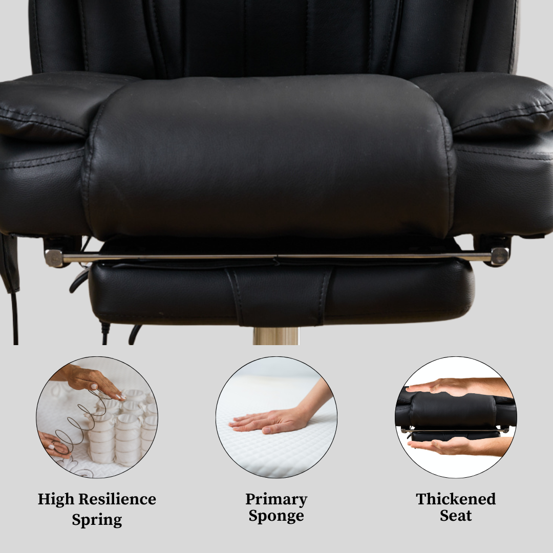 Universal Office Chair with Heat and Massage Functions (No Kneading)