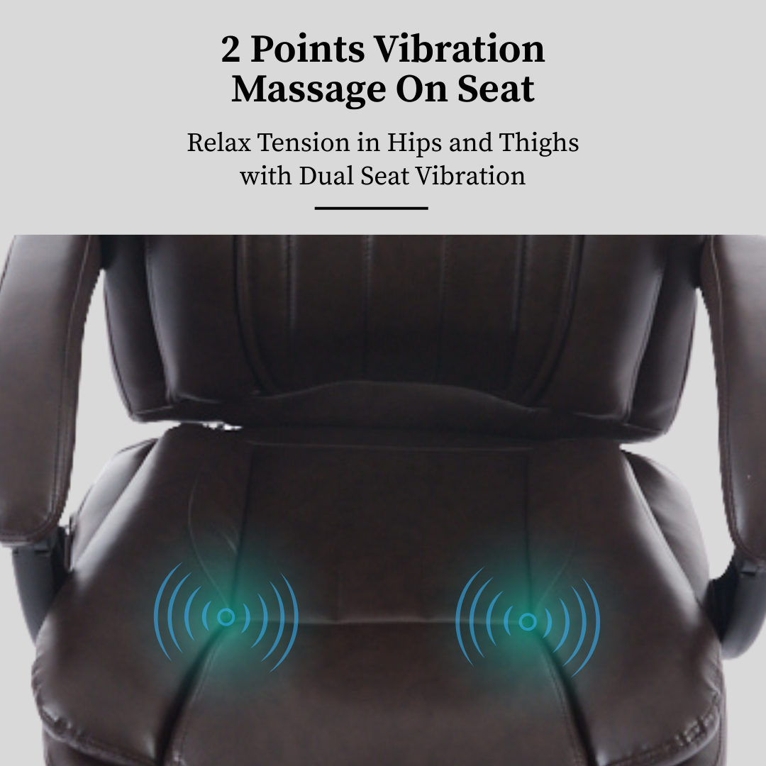 Universal Office Chair with Heat and Massage Functions (No Kneading)