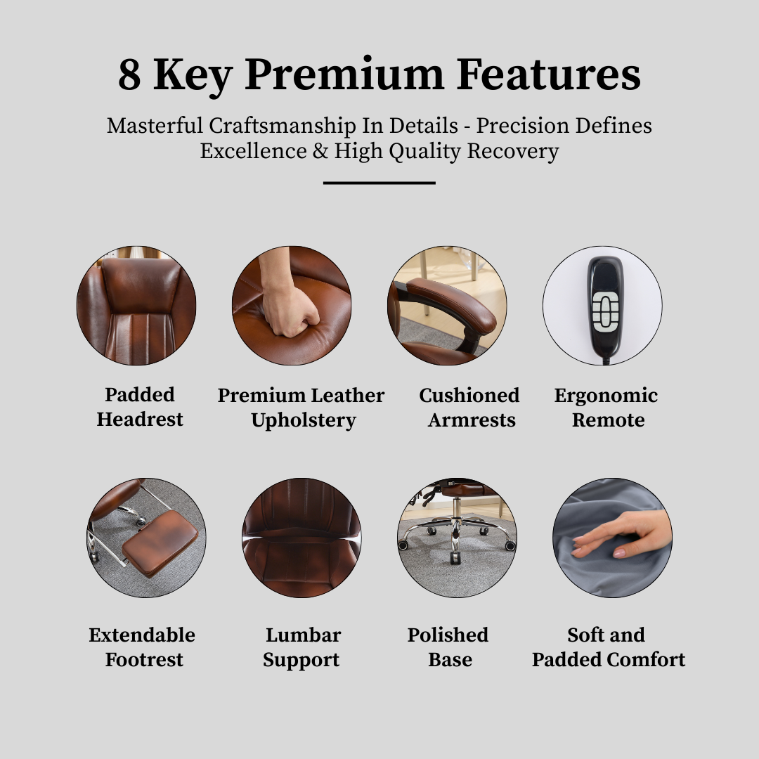 Universal Office Chair with Heat and Massage Functions (No Kneading)