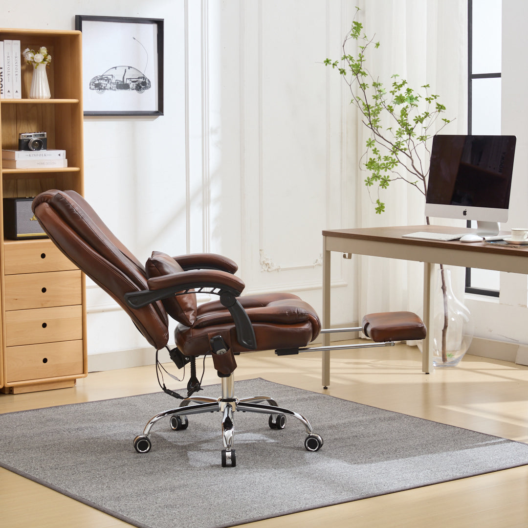 Universal Office Chair with Heat and Massage Functions (No Kneading)