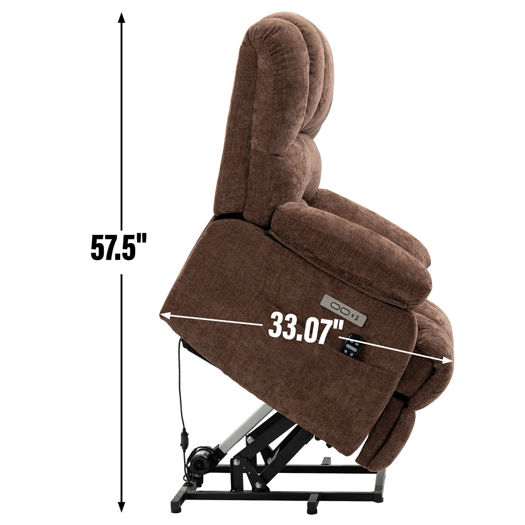 Power Lift Recliner with 8-Points Heat & Massage Function