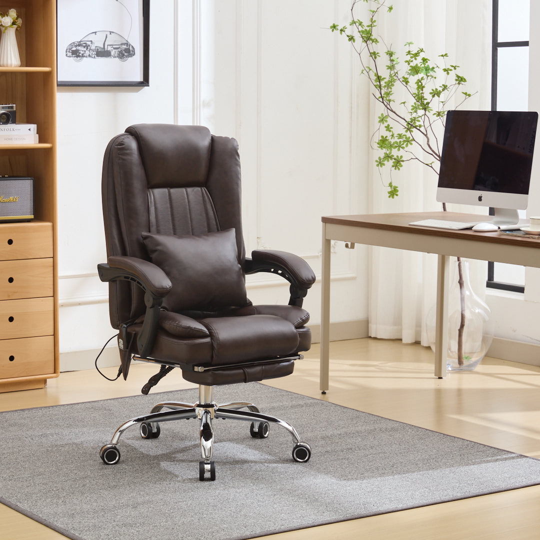 Universal Office Chair with Heat and Massage Functions (No Kneading)